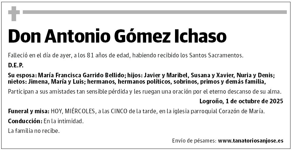 Don Antonio Gómez Ichaso