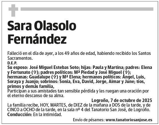 Sara Olasolo Fernández