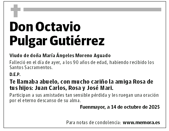 Don Octavio Pulgar Gutiérrez
