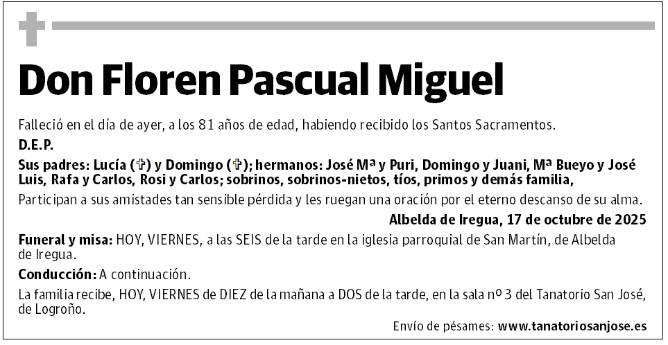 Don Floren Pascual Miguel