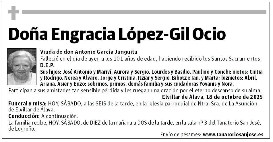 Doña Engracia López-Gil Ocio