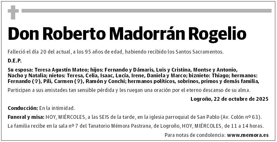 Don Roberto Madorrán Rogelio