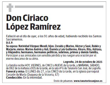 Don Ciriaco López Ramírez