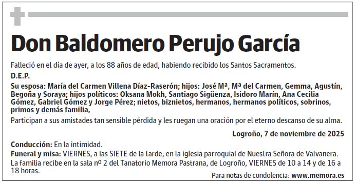 Don Baldomero Perujo García