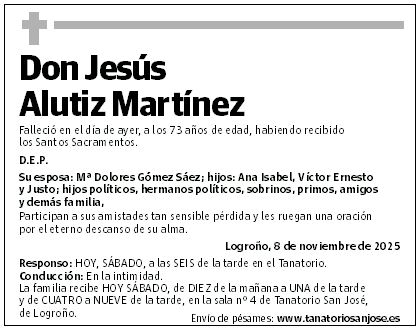 Don Jesús Alutiz Martínez