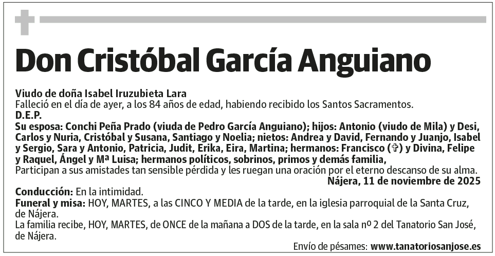 Don Cristóbal García Anguiano