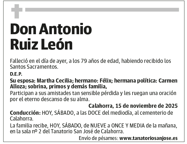 Don Antonio Ruiz León