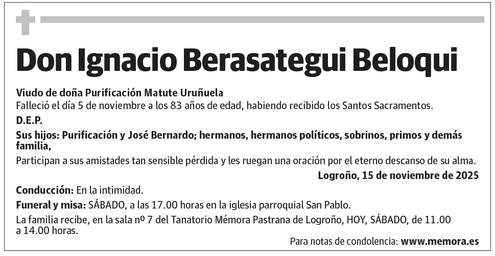 Don Ignacio Berasategui Beloqui