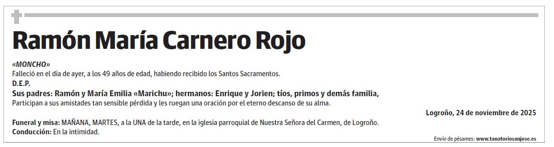 Ramón María Carnero Rojo