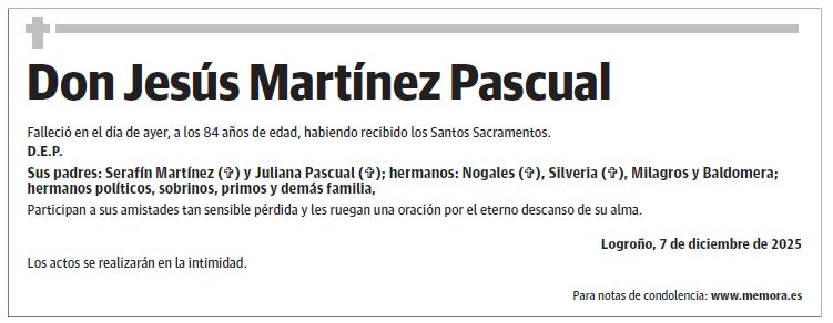 Don Jesús Martínez Pascual