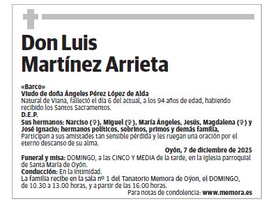 Don Luis Martínez Arrieta