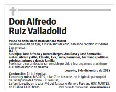 Don Alfredo Ruiz Valladolid