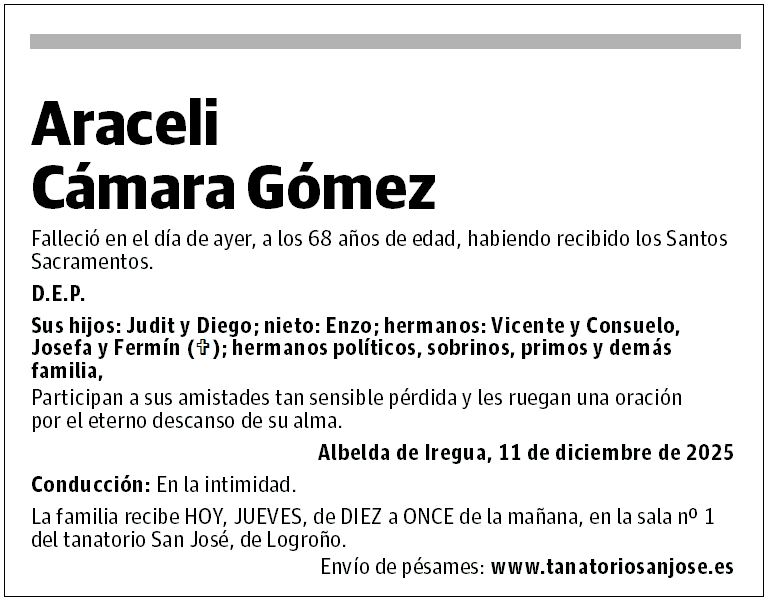 Araceli Cámara Gómez