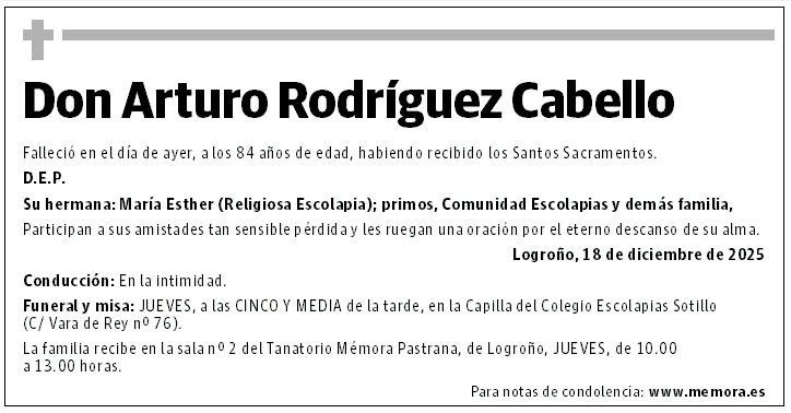 Don Arturo Rodríguez Cabello