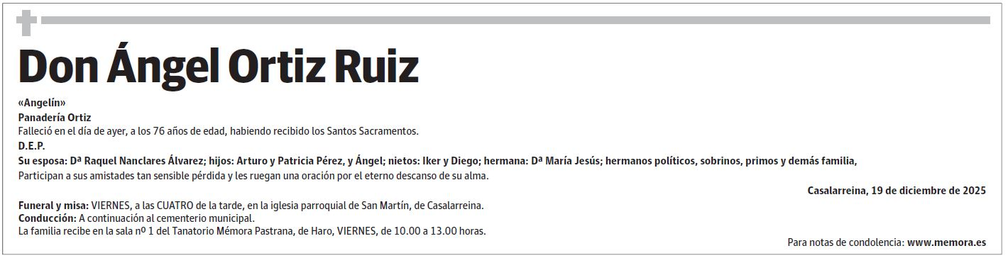 Don Ángel Ortiz Ruiz