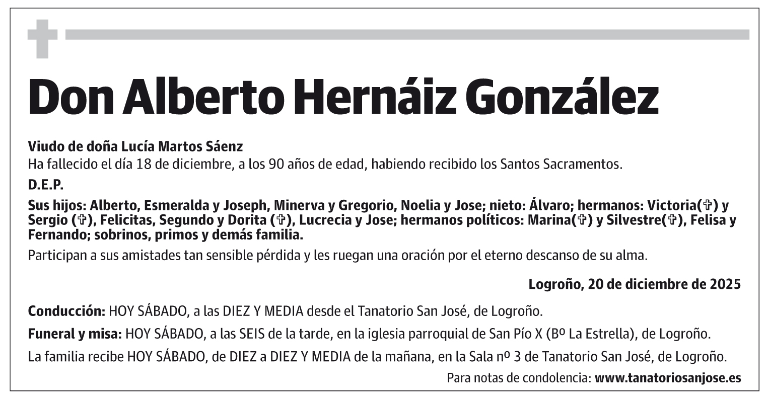 Don Alberto Hernáiz González