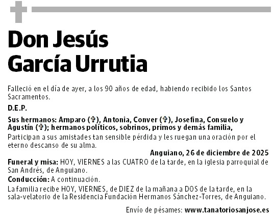 Don Jesús García Urrutia