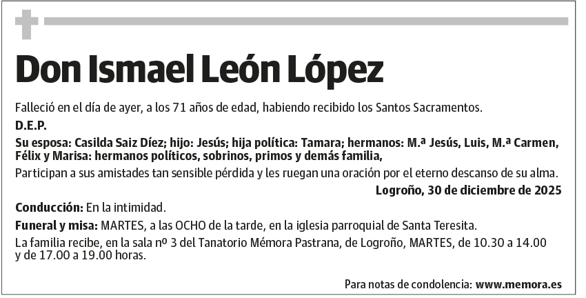 Don Ismael León López