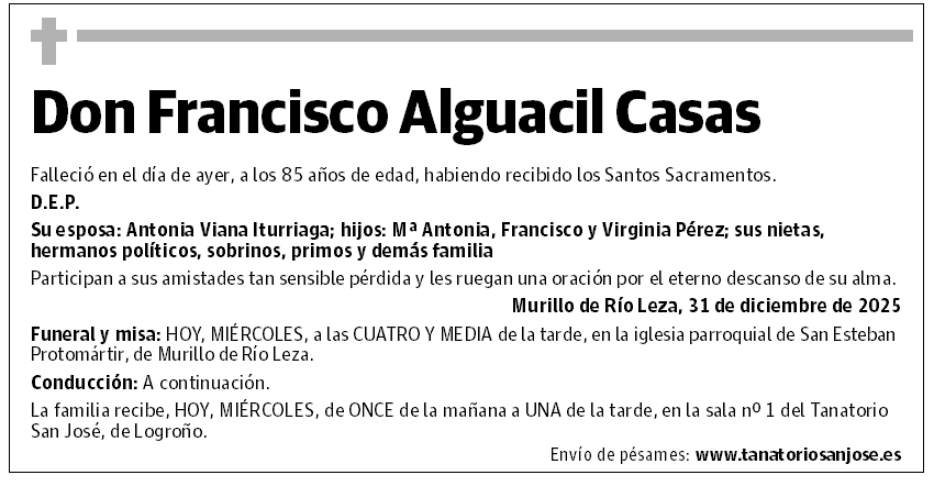 Don Francisco Alguacil Casas