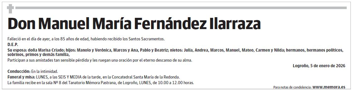 Don Manuel María Fernández Ilarraza