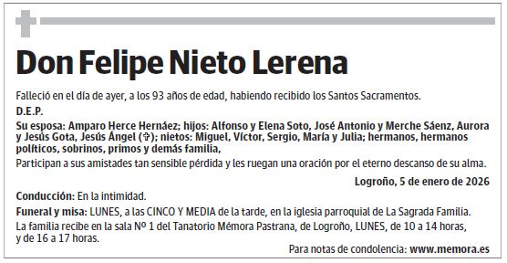 Don Felipe Nieto Lerena