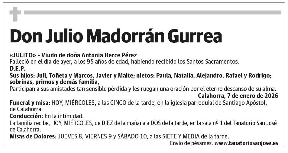 Don Julio Madorrán Gurrea