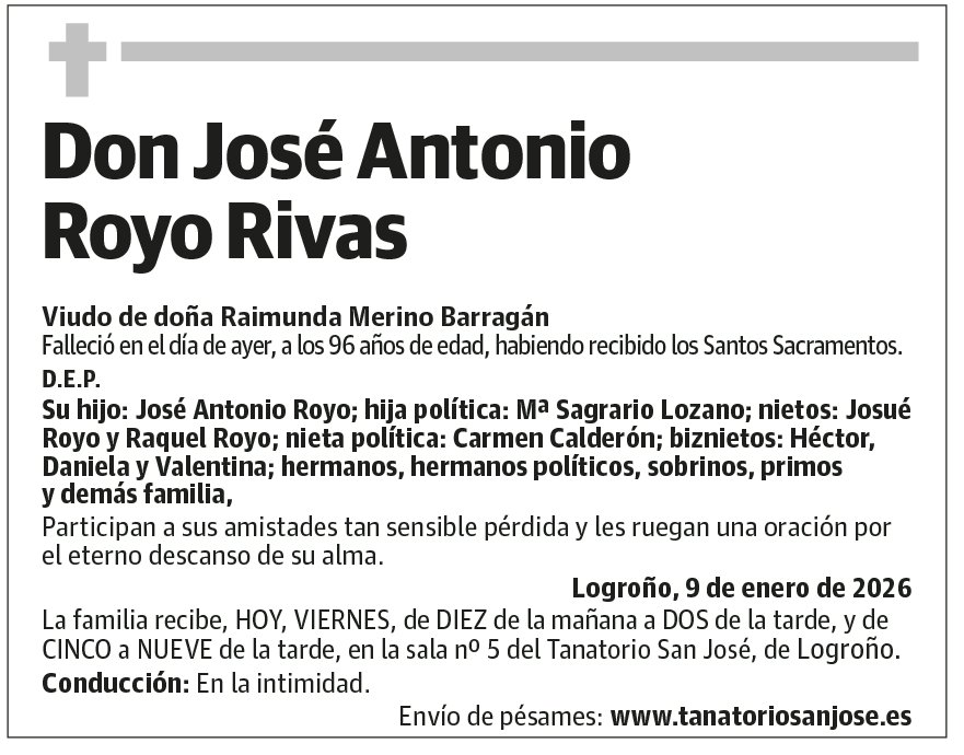 Don José Antonio Royo Rivas
