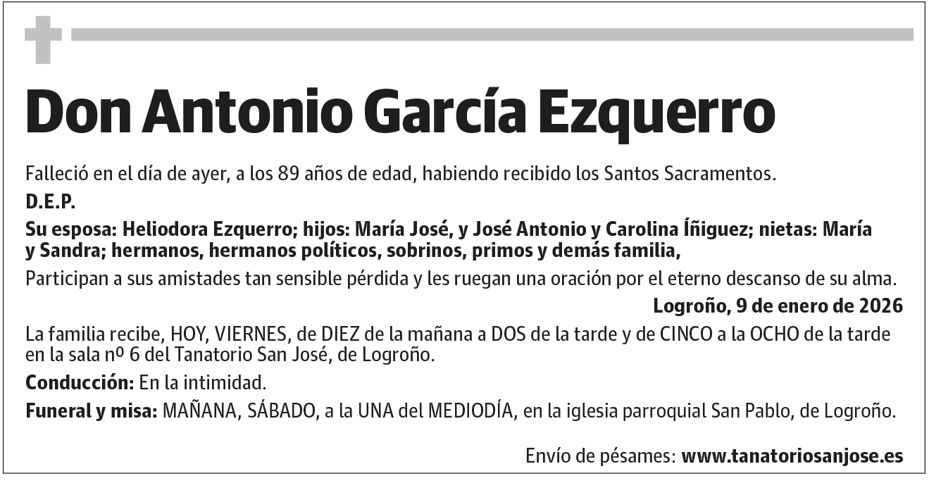 Don Antonio García Ezquerro