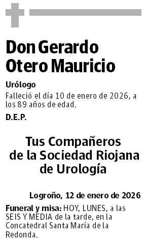 Don Gerardo Otero Mauricio