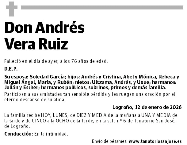 Don Andrés Vera Ruiz