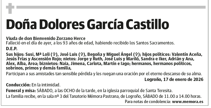 Doña Dolores García Castillo