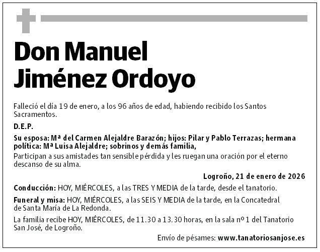Don Manuel Jiménez Ordoyo