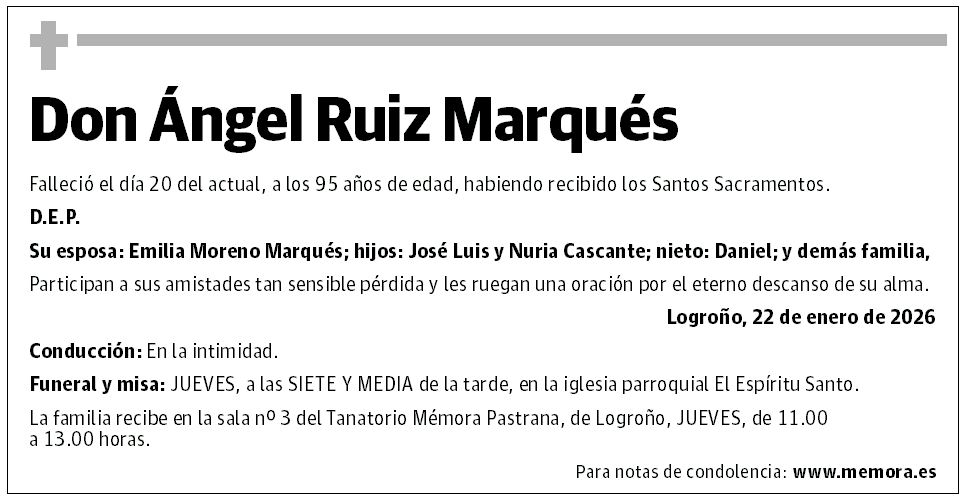 Don Ángel Ruiz Marqués