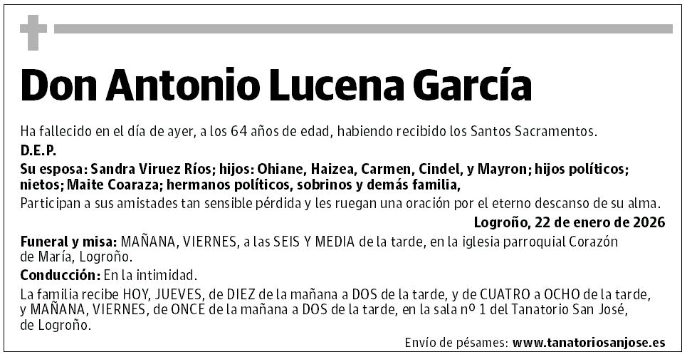 Don Antonio Lucena García