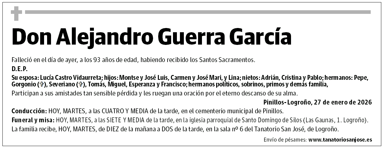 Don Alejandro Guerra García