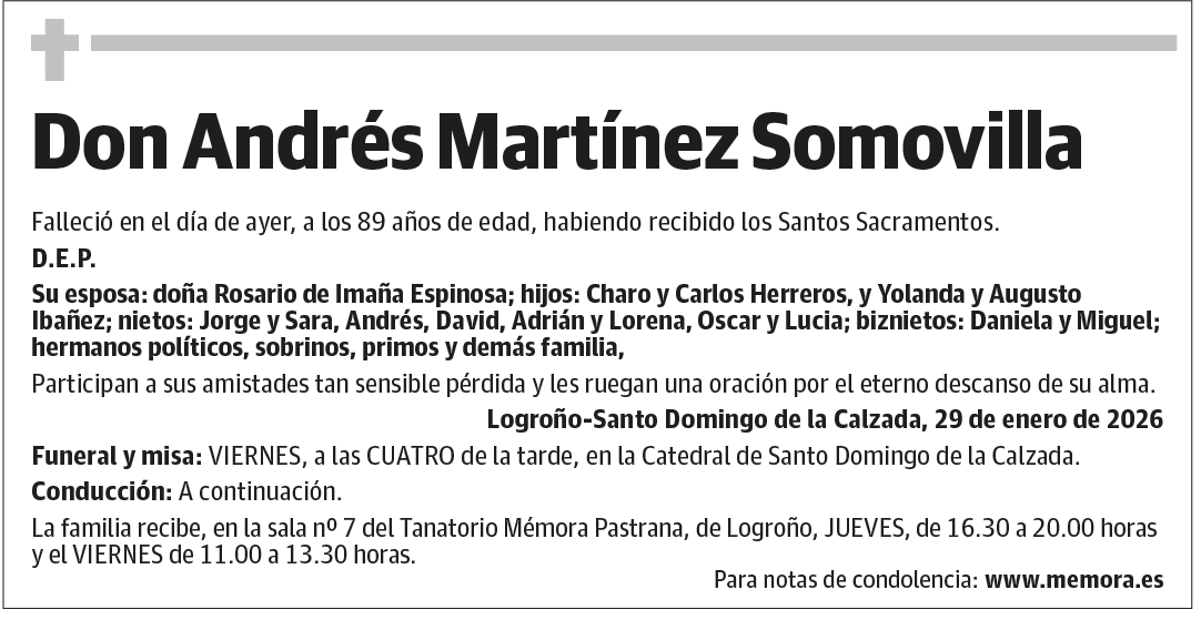 Don Andrés Martínez Somovilla