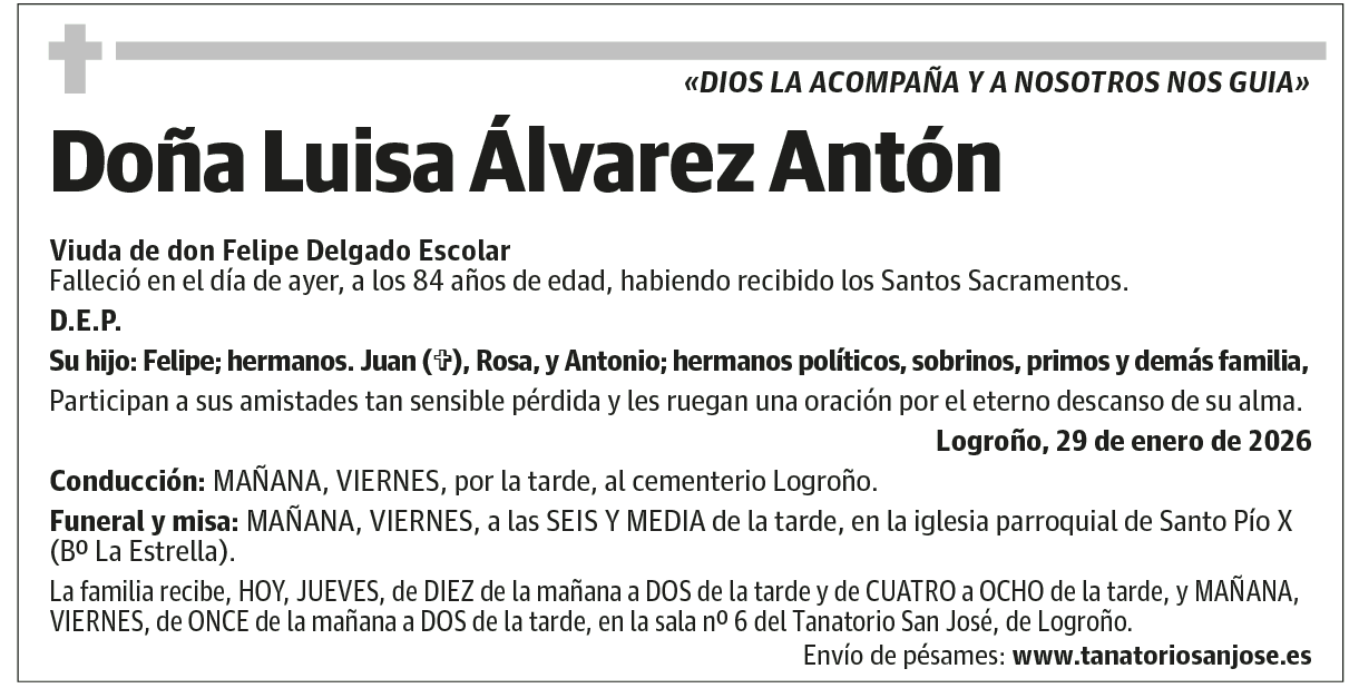 Doña Luisa Álvarez Antón