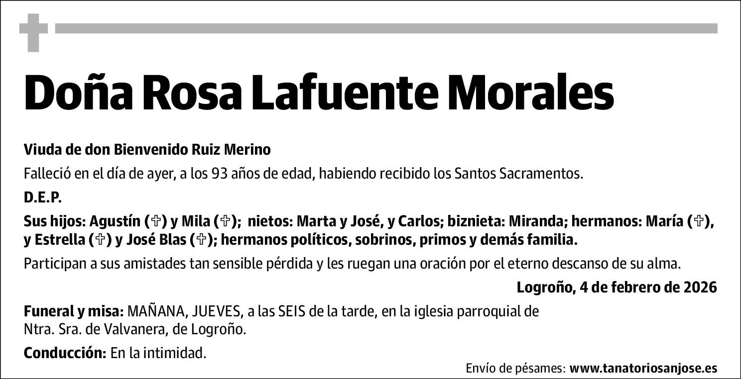 Rosa Lafuente Morales