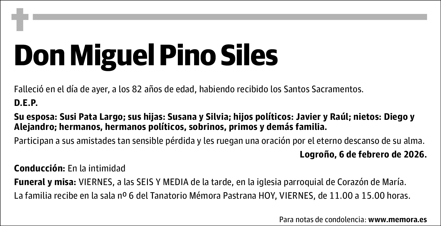 Miguel Pino Siles