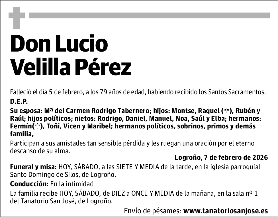 Lucio Velilla Pérez