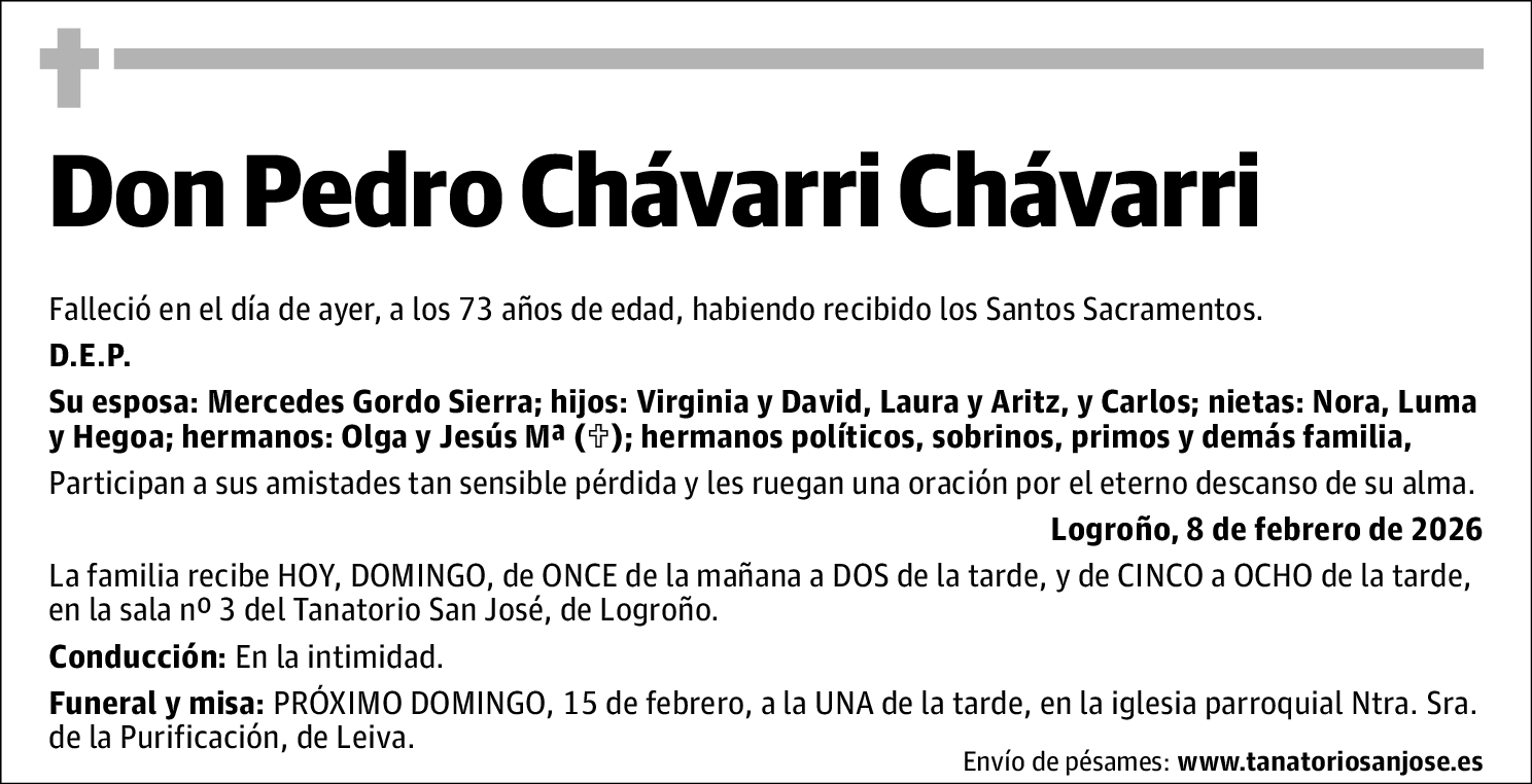 Pedro Chávarri Chávarri