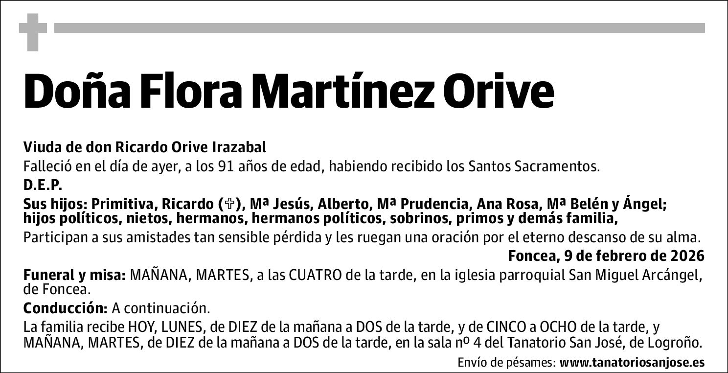 Flora Martínez Orive