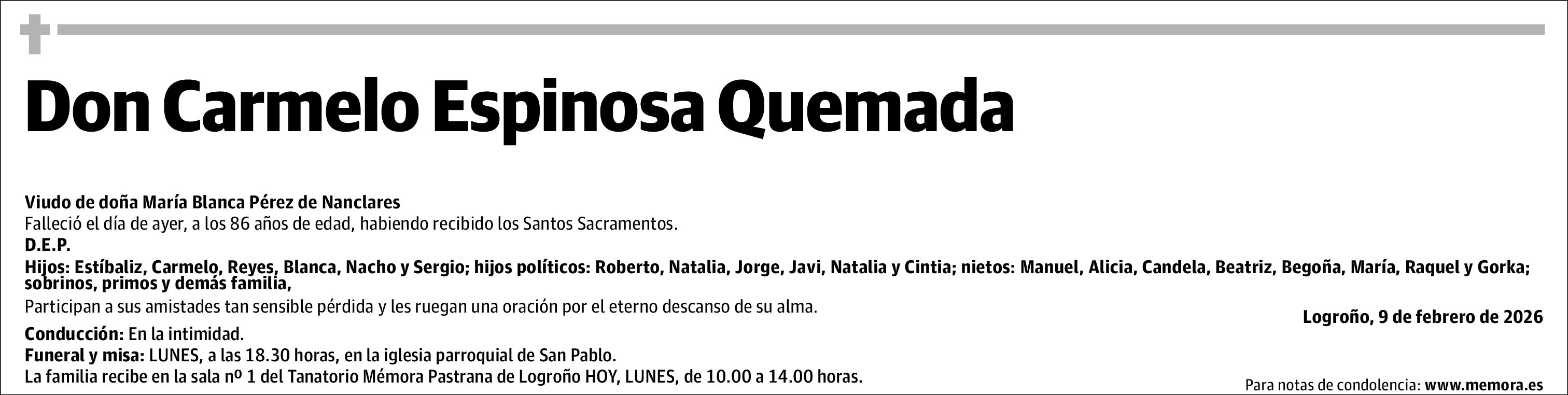 Carmelo Espinosa Quemada