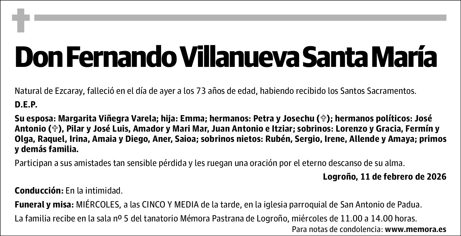 Fernando Villanueva Santa María