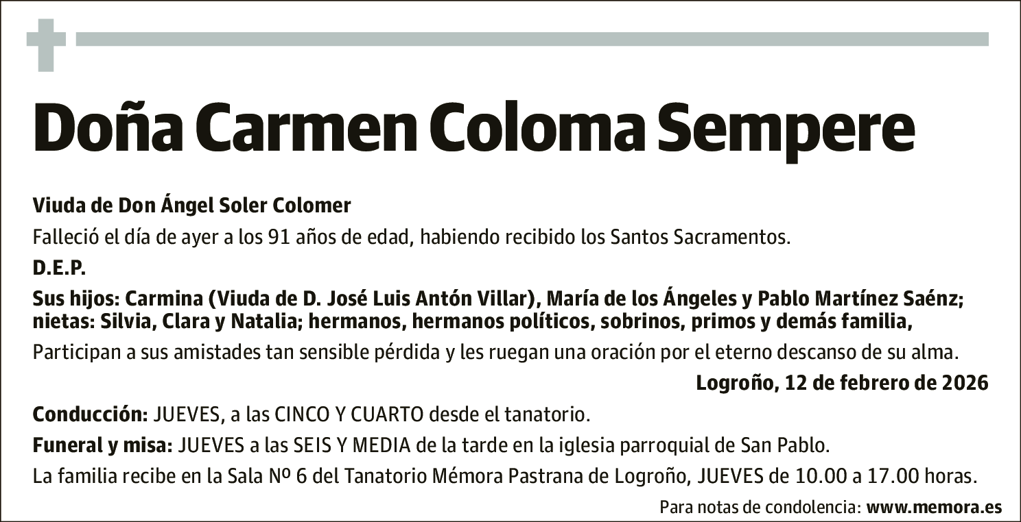 Carmen Coloma Sempere