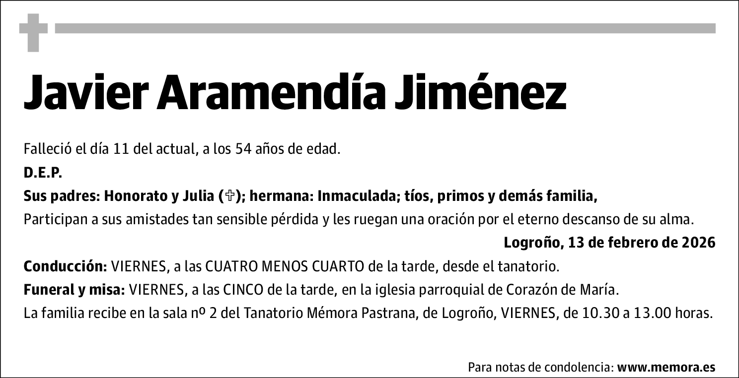 Javier Aramendía Jiménez