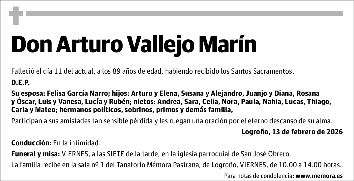 Arturo Vallejo Marín