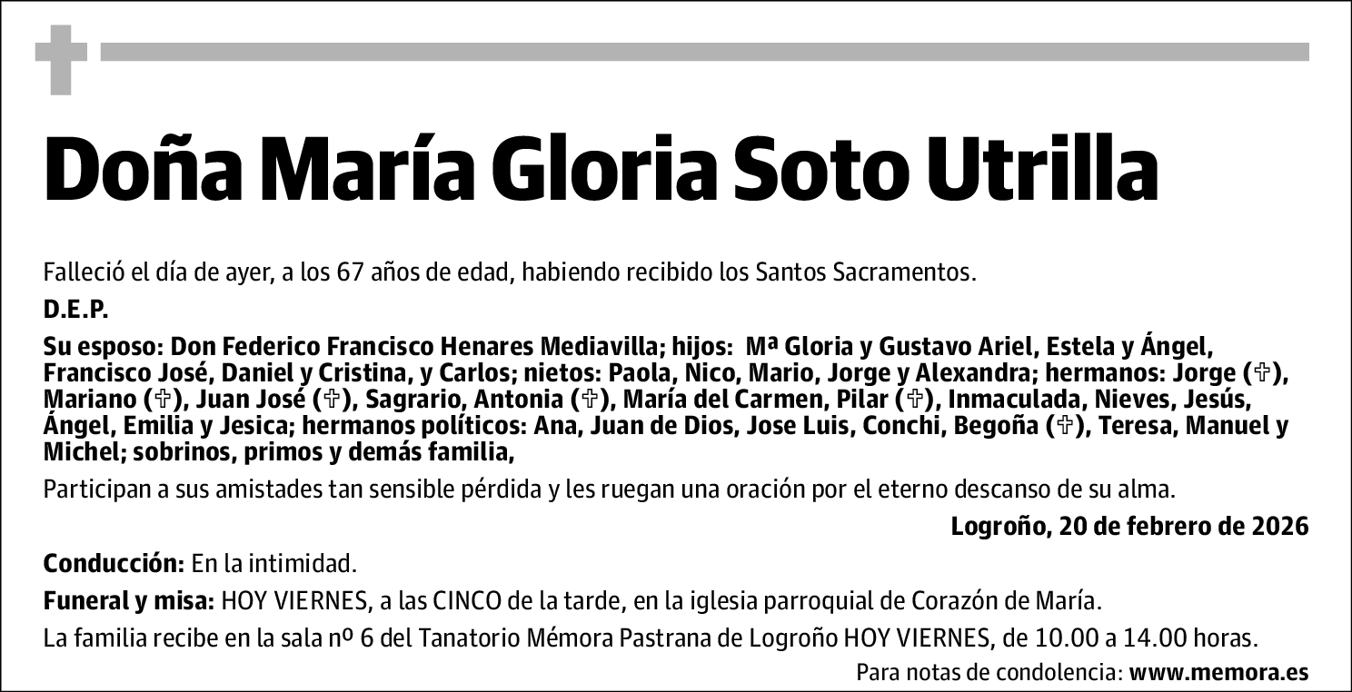 Maria Gloria Soto Utrilla