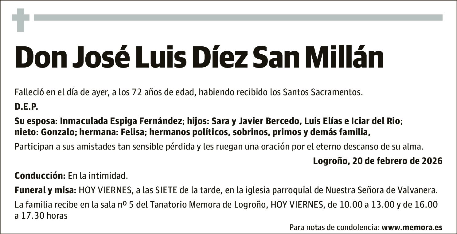 Jose Luis Diez San Millan