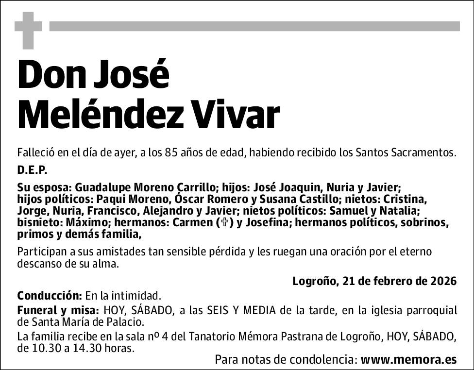 José Meléndez Vivar